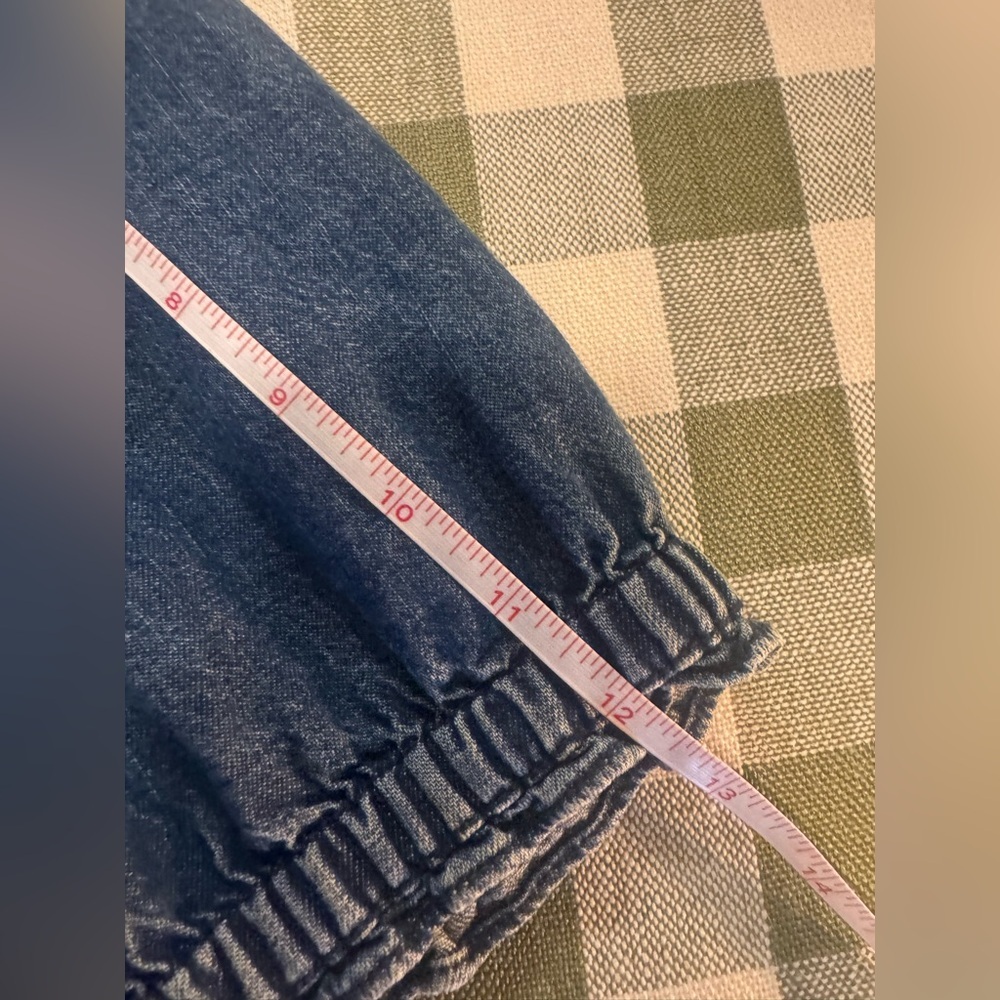 Pilcro Indigo Denim Henley Blouse - Picture 15 of 16